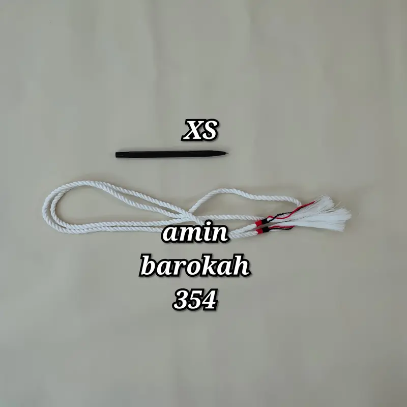 COD...!!! Tali Reog Warna Putih - Tali Warog - Tali Silat - Tali PSHT #Pakaian Tradisional Adat Jawa# #BISA BAYAR DI TEMPAT# 8