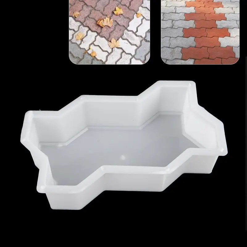 เครื่องทำเส้นทาง, แม่พิมพ์คอนกรีต DIY, แม่พิมพ์ทางเท้าในสวน, แม่พิมพ์อิฐปูทาง