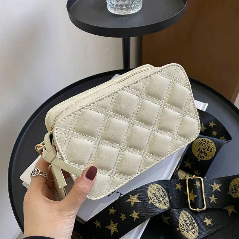 Túi nữ đeo chéo, đeo vai và kẹp nách, phối hoạ tiết và màu sắc dễ thương và sành điệu, thời trang Hàn Quốc mới NEW-0041 4