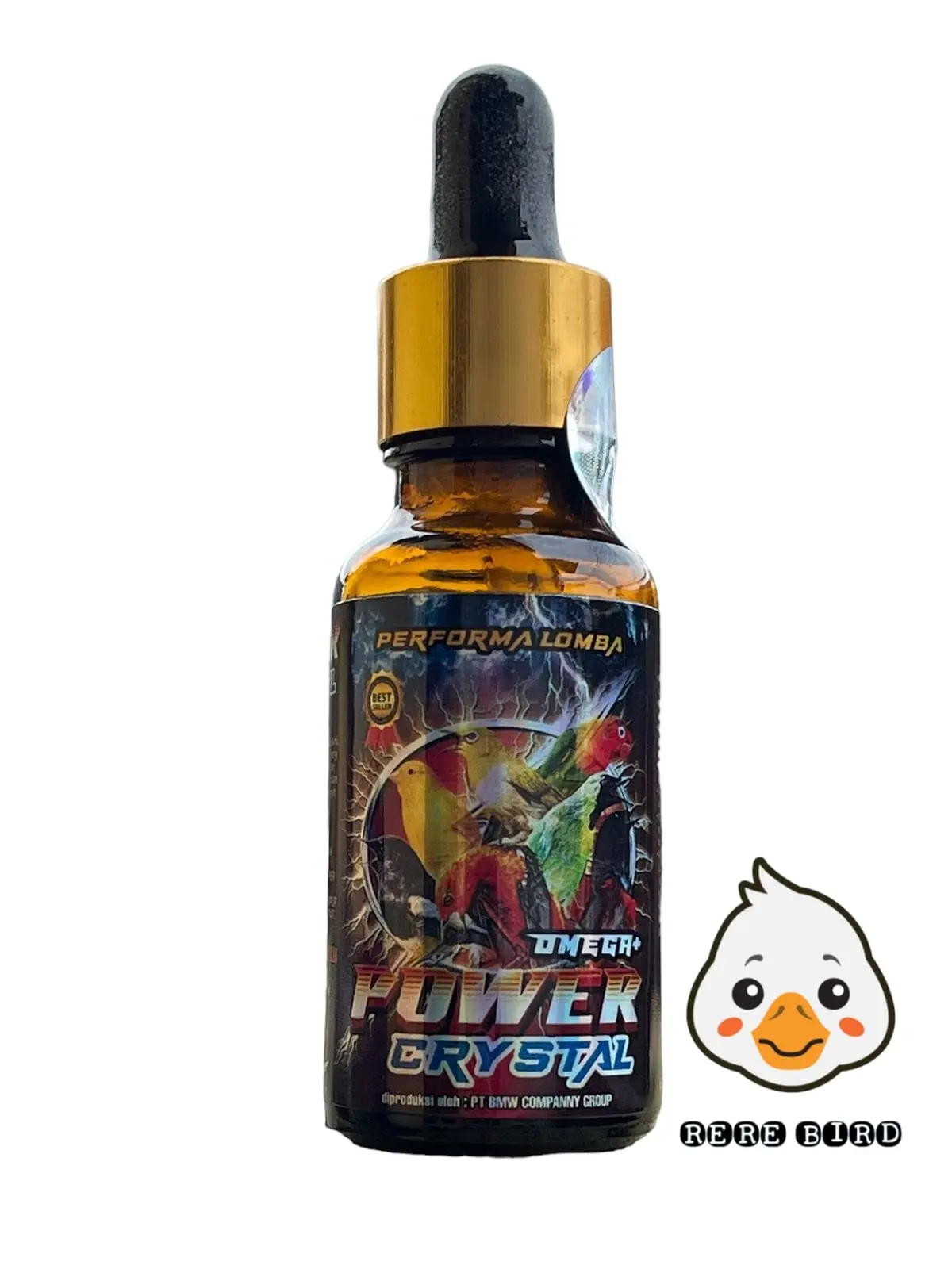 POWER CRYSTAL OMEGA PLUS/VITAMIN BURUNG PENGGACOR