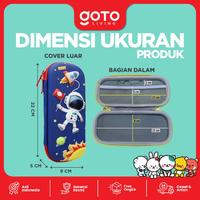 Gambar (Special Offer) Goto [COD] Jayden Kotak Pensil Anak Tempat Alat Tulis 3D Karakter Timbul - UNICORN PINK dari Goto Living Kota Tangerang 4 Tokopedia