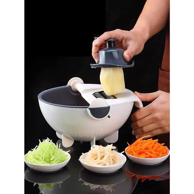 Bộ dụng cụ bào và cắt gọt rau củ quả đa năng 9 in 1 3