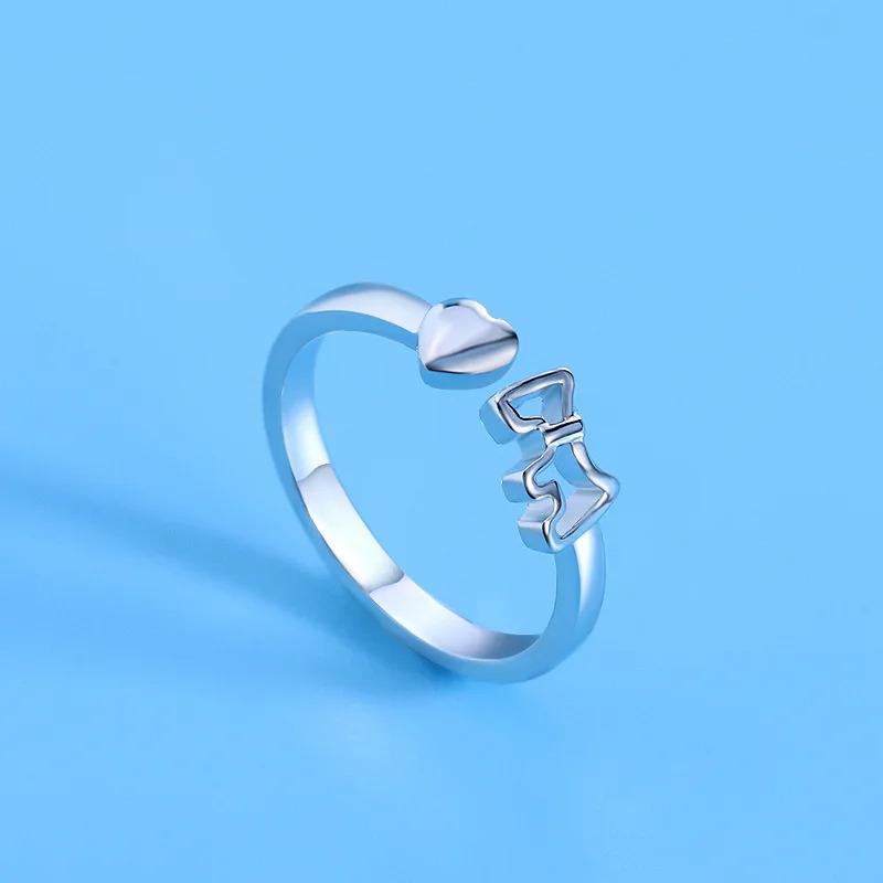 Nhẫn Bạc Sterling 925, Bán Chạy, Zircon AAA, Có Thể Điều Chỉnh, Thiết Kế Đơn Giản, Thời Trang, Tinh Tế, Dành Cho Phụ Nữ, Phụ Kiện Trang Sức, Thích Hợp Cho Tiệc Cưới, Tuyệt Vời Làm Quà Tặng 8