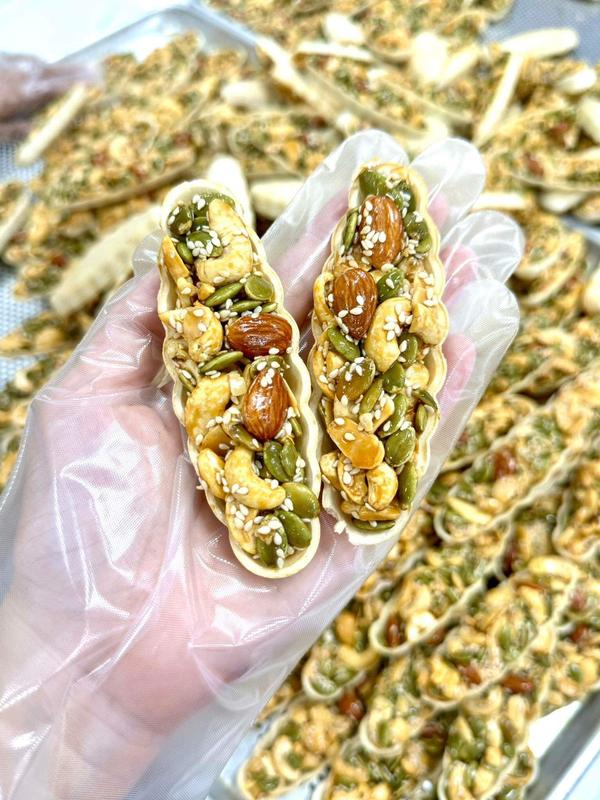 Bánh Thuyền Hạt Dinh Dưỡng - 100% Tự Nhiên - Ăn vặt lành mạnh - Tuho Healthy Food 2