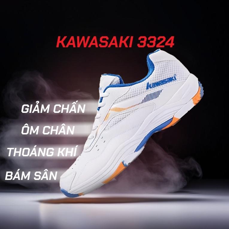 [tặng tất ]  Giày cầu lông/bóng chuyền Kawasaki K3324