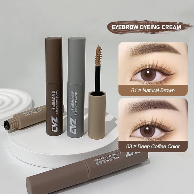 Product Introduction of Professional Natural Pigments Tattoo Eyebrow Mascara Cream Lasting Eye Brow Tint Gel Liquid Paint Brown Black Color Makeup Tool 26