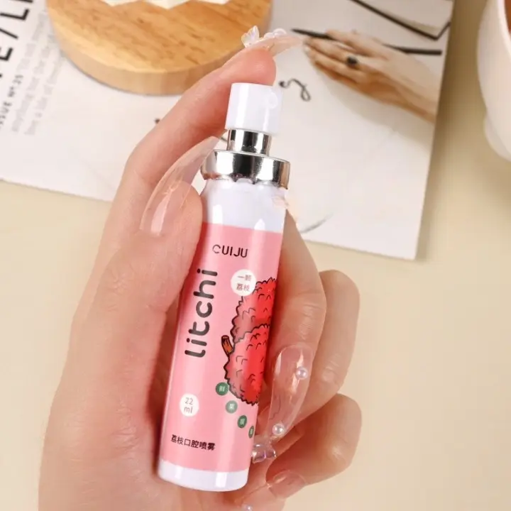 [Tuyết Lượng Phụ Kiện] (Bán Buôn Sỉ) Xịt Thơm Miệng CUIJU Hoa Quả Thơm Miệng Sạch Sẽ Thơm Tho Giảm Hôi Miệng Giúp Ngăn Ngừa Vi Khuẩn Xịt Miệng 6