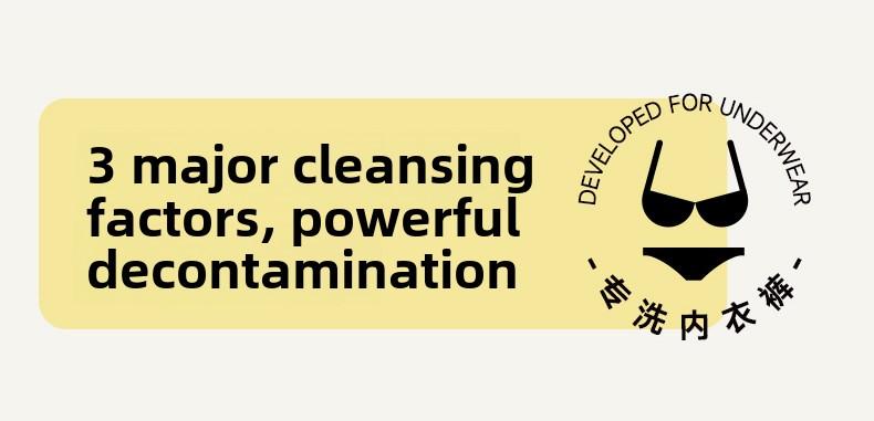Product Introduction of Tea tree essence underwear special laundry detergent cleaning liquid sterilization laundry detergent 2