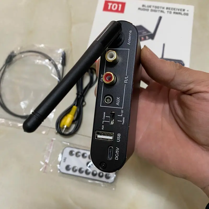 Đầu  giải mã âm thanh Hifi tặng kèm  phụ kiện đầy đủ 4