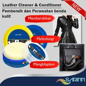 WBJ CLEANER PEMBERSIH JAKET TAS KULIT PRIA WANITA LEATHER CLEANER CONDITIONER MELINDUNGI KULIT DAN MENGKILAPKAN