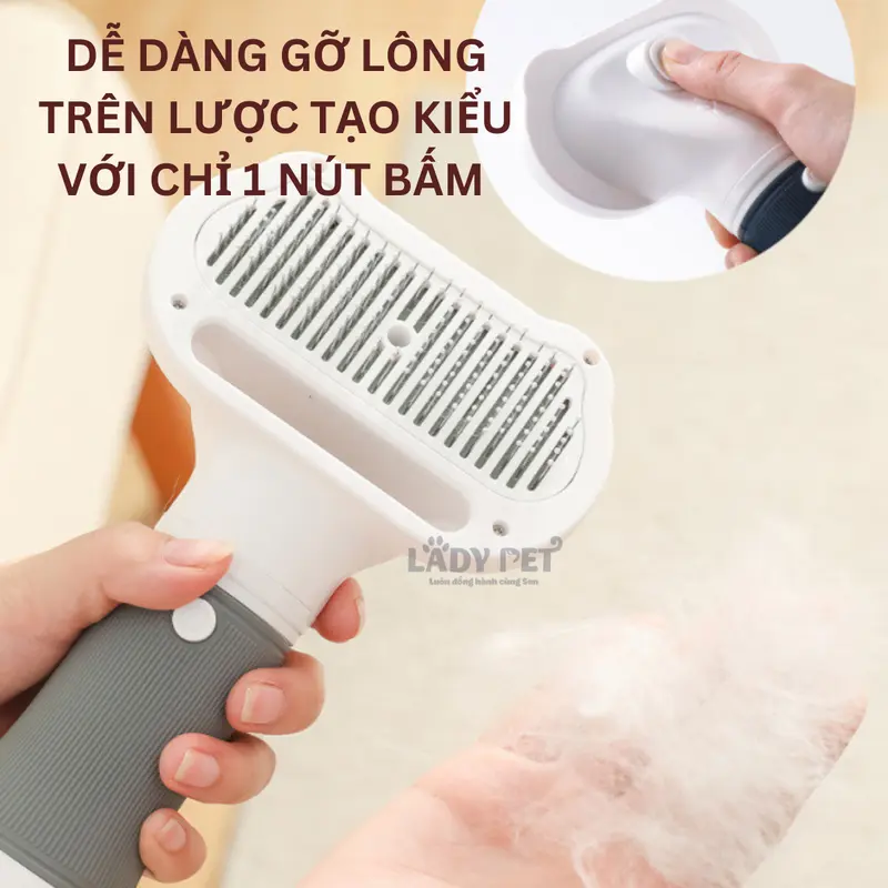 Máy Sấy Lông Chó Mèo Lady Pets 3in1 - 3 Đầu Sấy Linh Hoạt, Sấy Nhanh - LadyPetShop 6