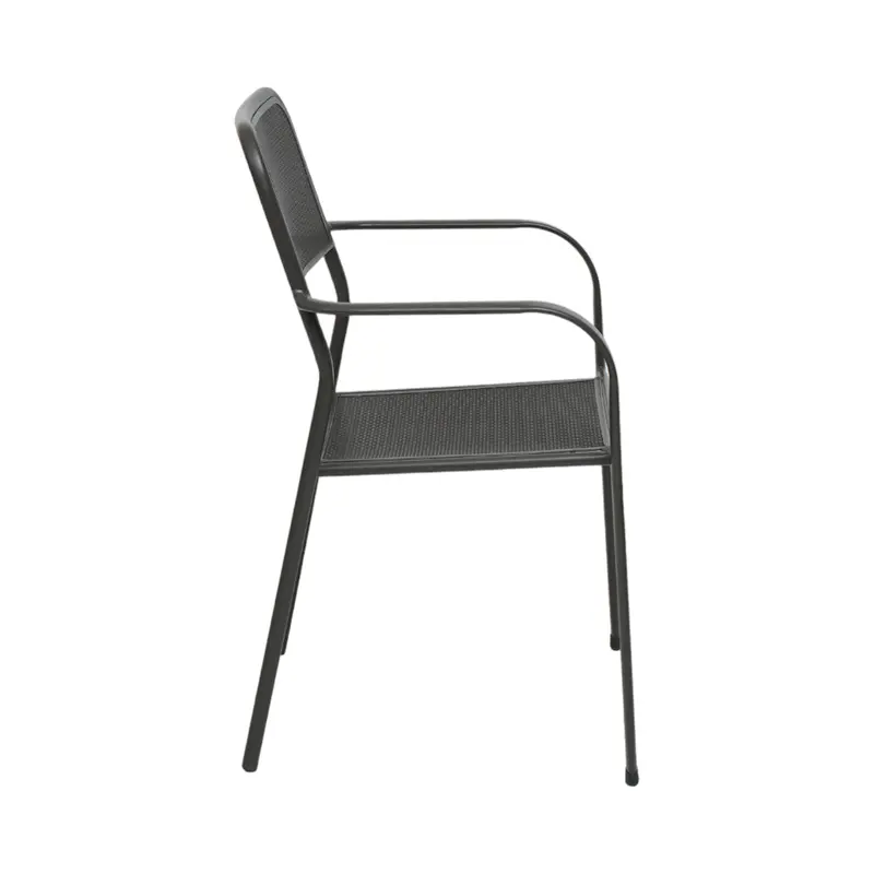 AZKO Soleil Clinton Kursi Teras - Cokelat Sandy Coffee Balcony Chair Kursi Outdoor Serbaguna Furniture Rumah Tempat Duduk Kursi Halaman Balkon 2