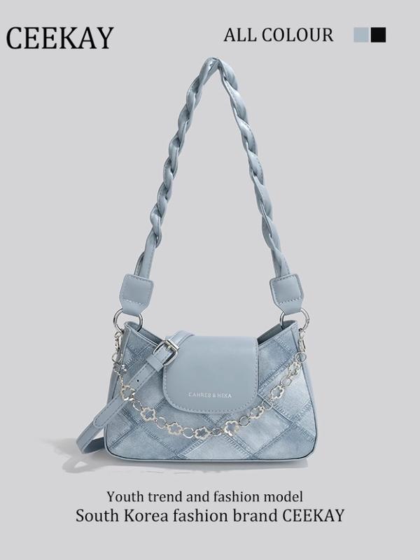Túi Xách Nữ CEEKAY Chính Hãng Hoạ Tiết Quai Đeo Quai Xách Hoa Sang Chảnh Nữ Tính Hàng Quảng Châu