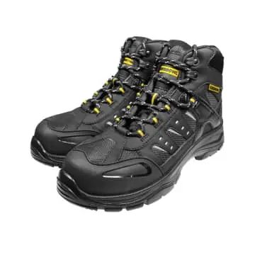 SEPATU SAFETY SHOES NEMESIS 6INCH HITAM BLACK