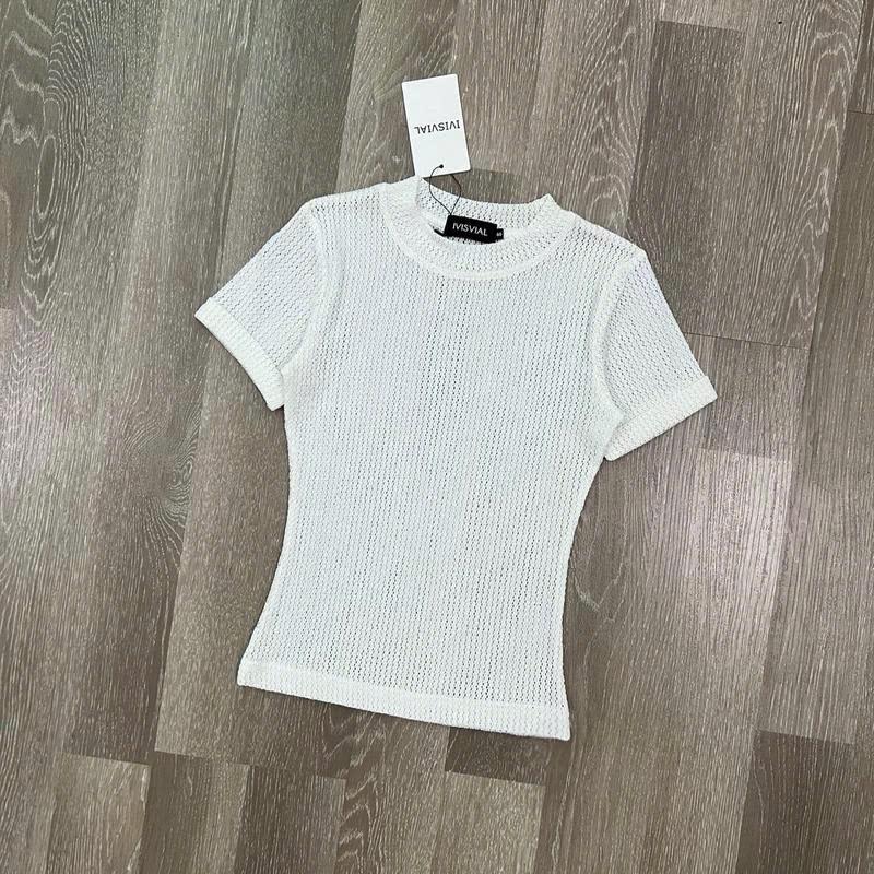 Áo phông cổ tròn chất len mềm Top Women - Design By LA Boutique (Mã K9) 3