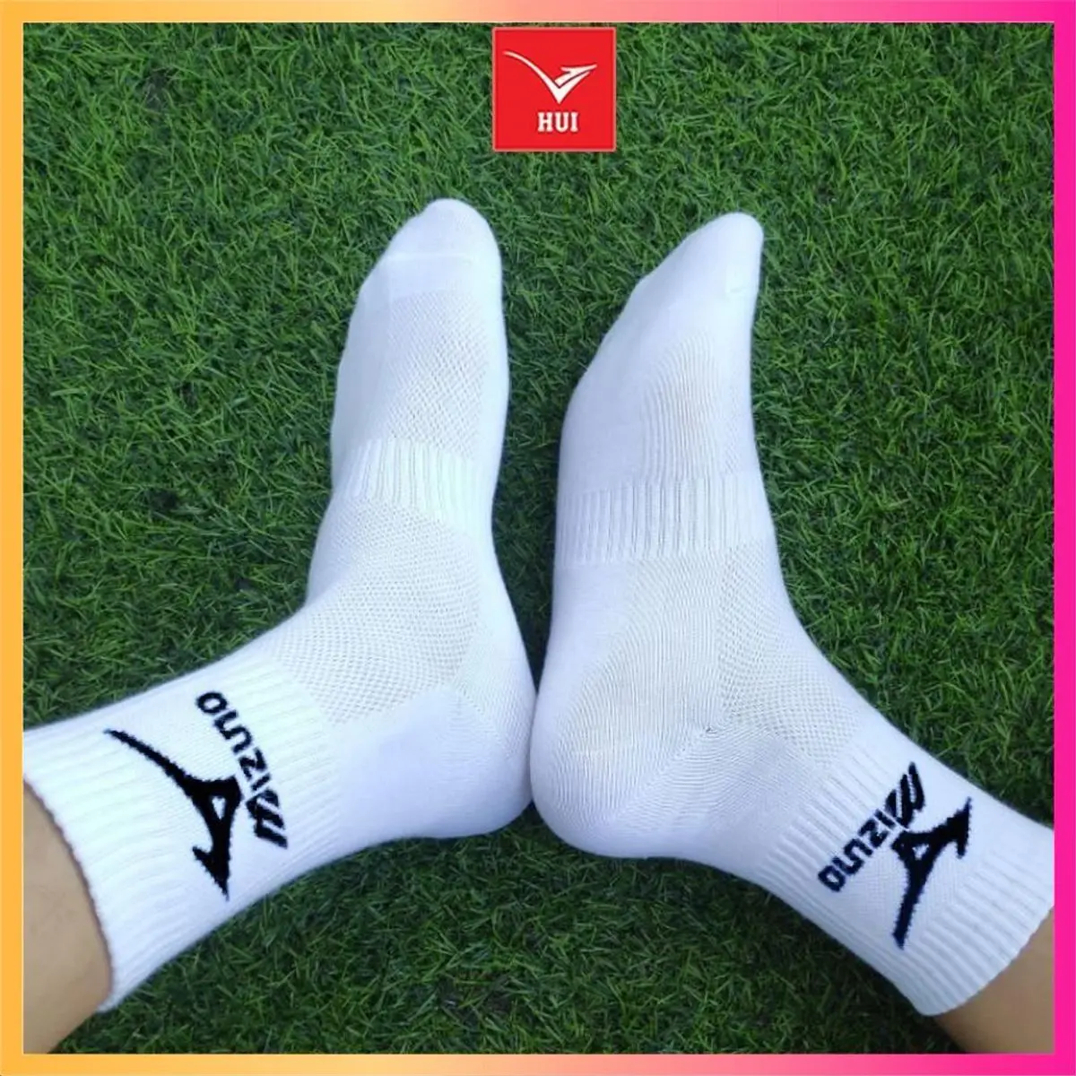 Free Ship - COMBO 10 ĐÔI TẤT TẶNG 1. Tất/vớ dệt kim Mizuno dành cho anh em chơi thể thao, đá bóng, đá banh, bóng chuyền, chạy bộ, cầu lông... TOP, SPORT