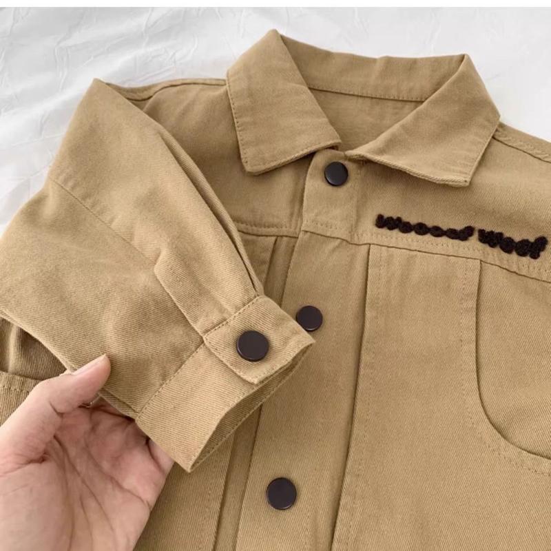 Product Introduction of Áo Khoác Bé Trai, Chất Liệu Cotton, Thoải Mái Và Mềm Mại, Thích Hợp Cho Mùa Xuân Và Mùa Thu, Áo Khoác Gấu Cotton Cho Trẻ Em, Áo Thường Ngày Đẹp Trai, Cho Bé Trai, Năm 2025 8