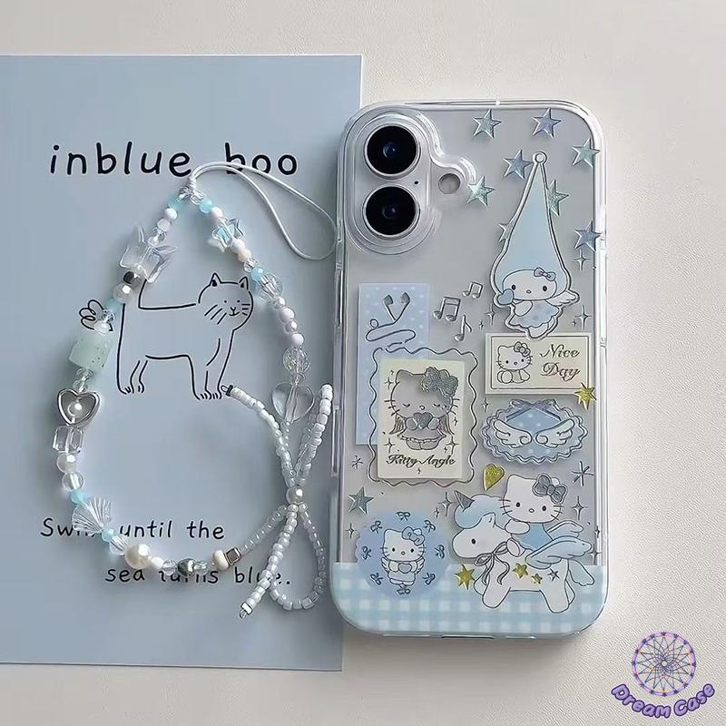 Ốp Lưng Cho Vivo Y29s Y03 Y17s Y19s Y04 Y28 Y100 Y18 Y36 Y17 Y35 Y29 Y20 V29 Y91 Y21S Y15 Y20i Y16 Y20s Y33T Y12S Y12A Y20A Y12 Y18E Y15A Y11 Y33S Y03T Y02 Y02A V30E Y12i Y11s V30 Vỏ Vòng Tay Hình Ngôi Sao Nơ Hello Kitty Hoạt Hình Dễ Thương