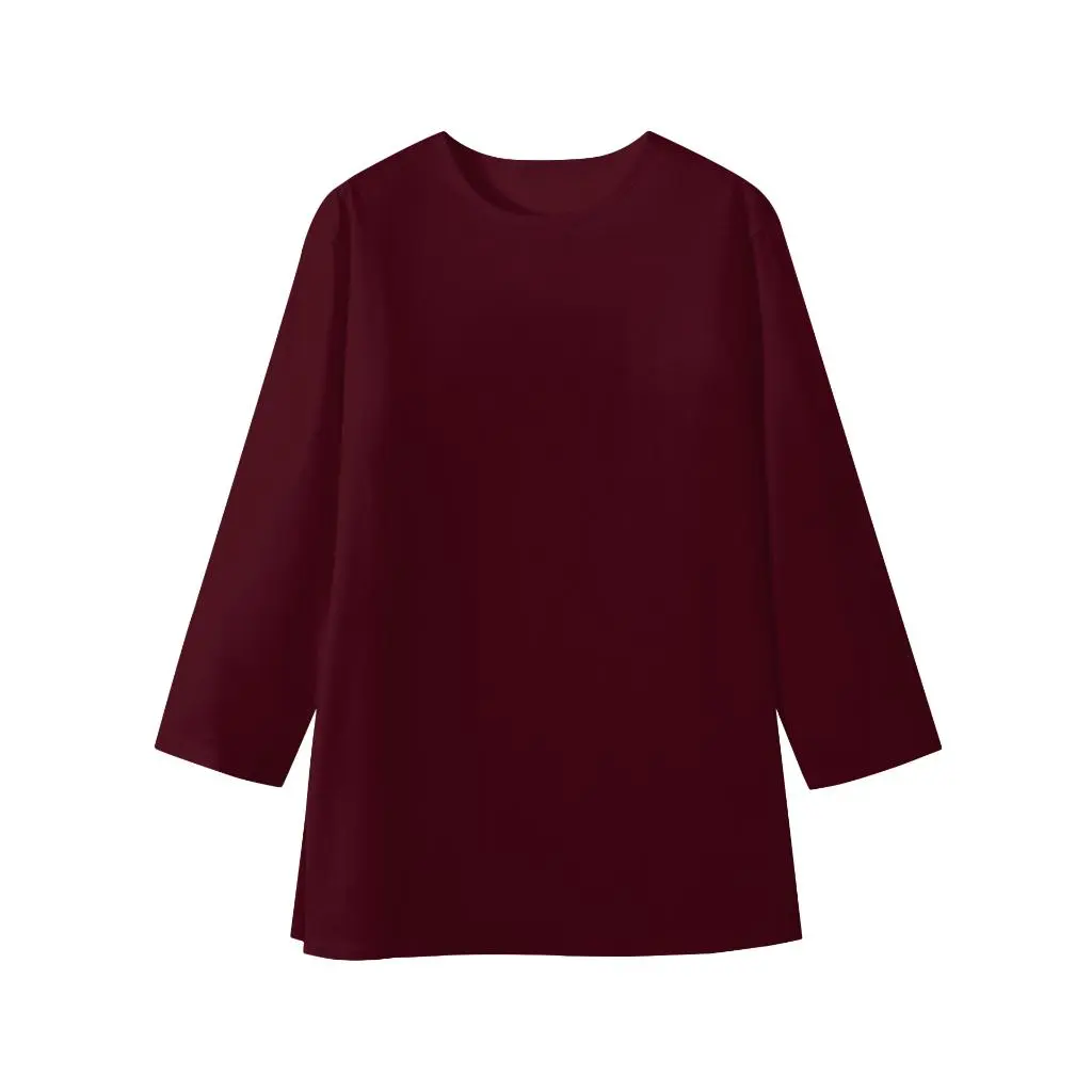 Merah Maroon (Polos)