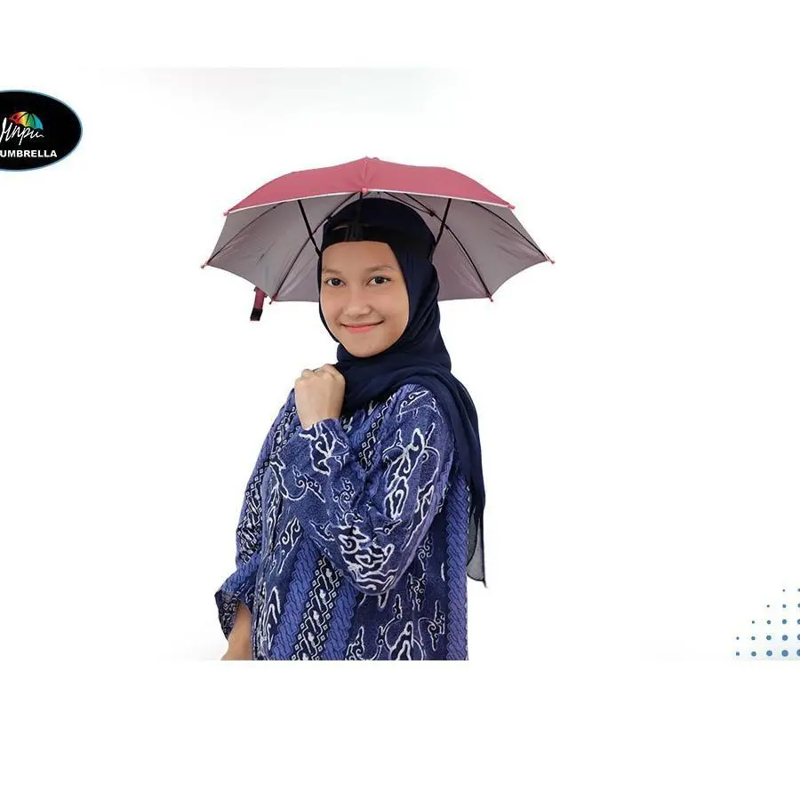 DV COD PAYUNG TOPI KEPALA / PAYUNG KEPALA / TOPI PAYUNG MULTIFUNGSI /