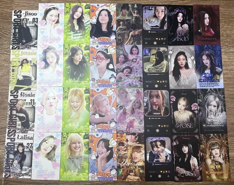Product Introduction of Combo 50c Card Des Blackpink , Card Des Blackpink 5