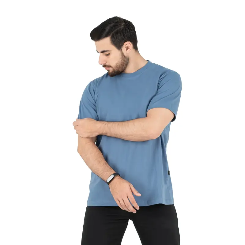 Otsky Kaos Pria Polos Lengan Pendek Vol 1  Katun 24s 4
