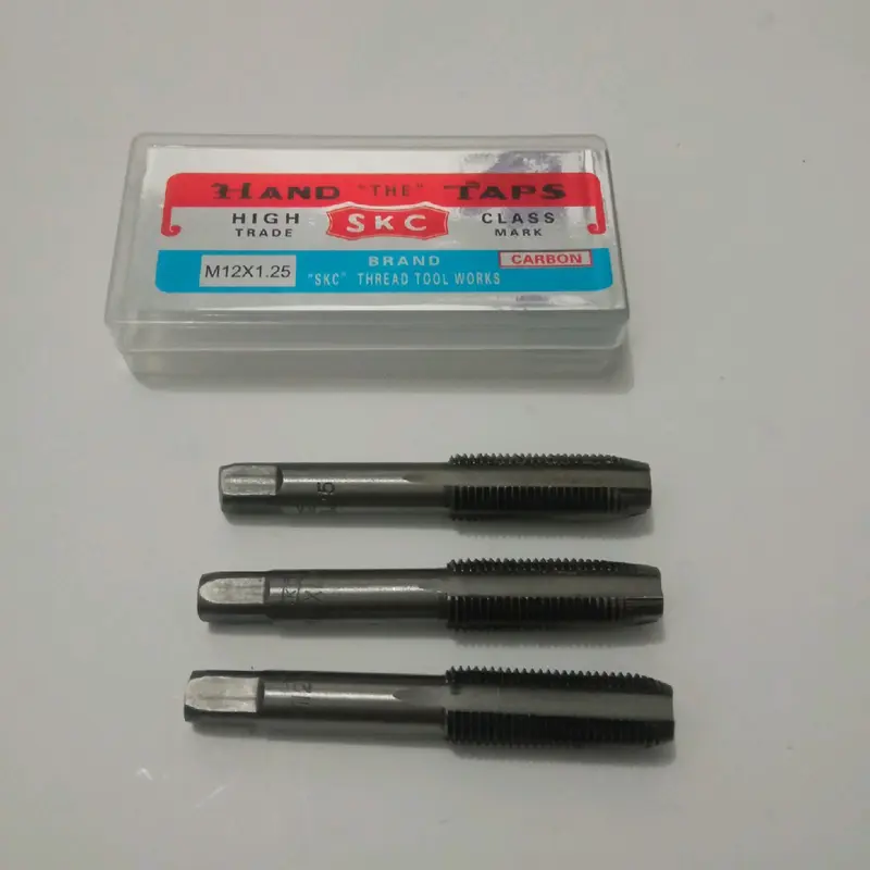 hand tap skc alat pembuat drat/ulir 1 set isi 3pcs berkualitas top 1
