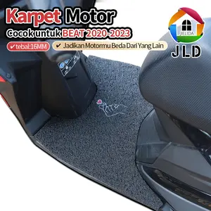 Karpet Motor Beat 2020-2023, Karpet Beat F1 Esp New/Deluxe, Alas Kaki Motor Beat Street Karbu motif print