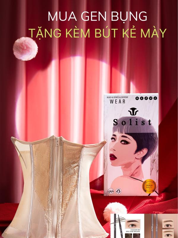 [Solist] GEN NỊT REN HOA CHÌM NỮ MỎNG MÁT CO GIÃN 2 MÀU Nữ Women gen bung Đen Chim