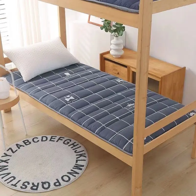 Nệm Giường Một Tầng Cho Trẻ Em, Dày Dặn, Chất Liệu Tatami, Thích Hợp Cho Ký Túc Xá Sinh Viên, Nệm Giường Đôi Cực Dày, Có Thể Gập Lại 6