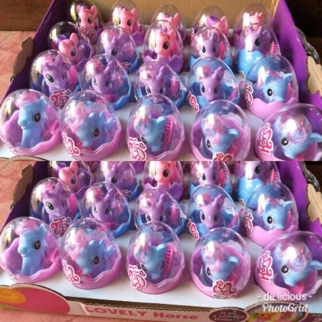 mainan Kuda poni dalam telur 0