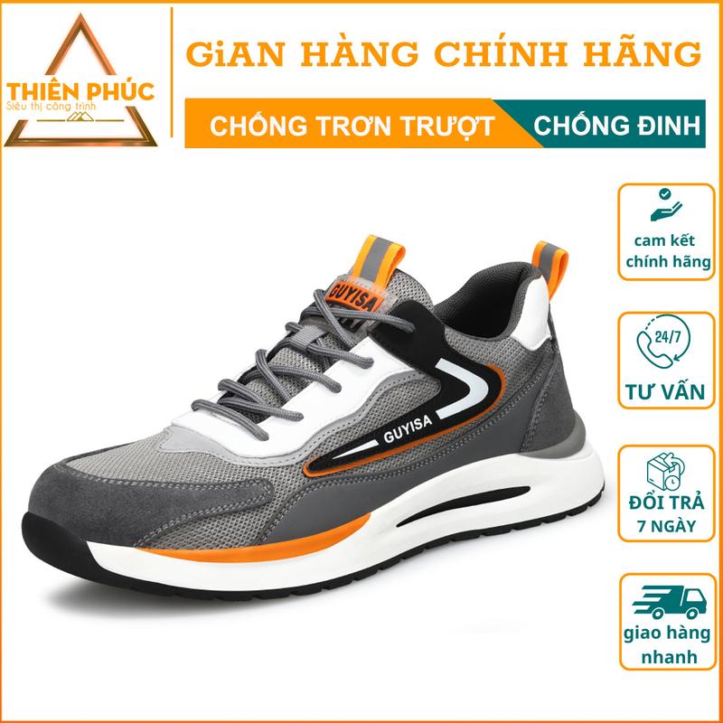 Giày bảo hộ lao động nam nữ chống đinh, chống va đập, chống trơn trượt tốt, giày bảo hộ thời trang giay  bao   Cao Su Shoes