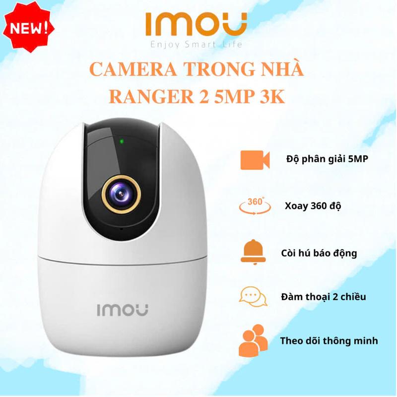 IMOU A52 3K 5MP quay 360 độ, hình ảnh siêu nét, đàm thoại hai chiều camera hú chống trộm camera  di chuyển theo mình bo  camera 1