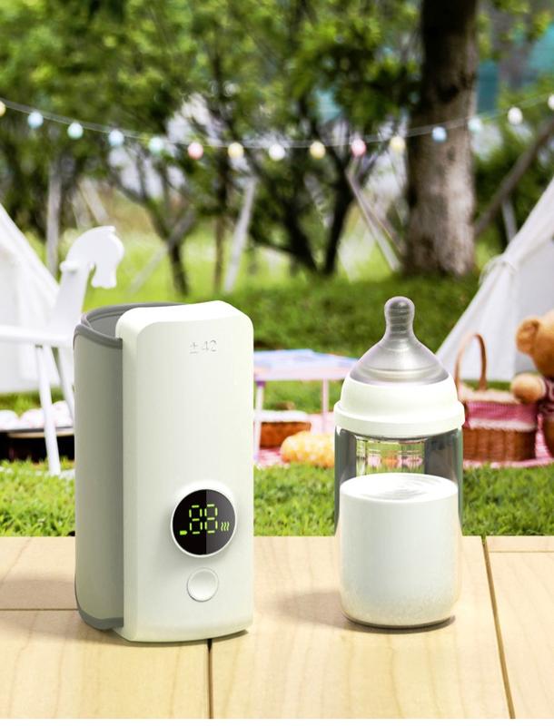 Máy ủ bình sữa di động sạc USB tích điện Daisy Mart, dung lượng 6000mAh, máy hâm sữa cầm tay , túi ủ giữ ấm sữa