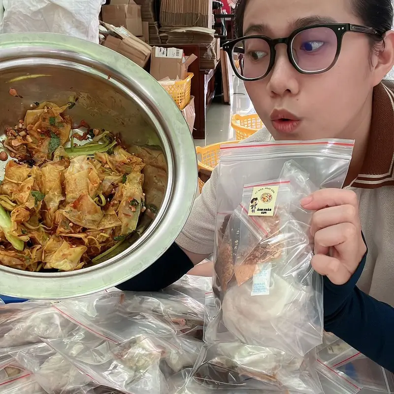 Combo ( Hương Sốt Bò )  bánh Tráng dẻo Phơi Sương Nhà Peo 3