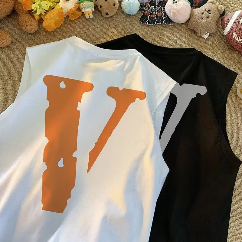 Áo Vest Không Tay Cho Nam, Bộ Sưu Tập Mùa Hè, In Mới, Ngắn Tay, Dễ Phối Đồ, Thích Hợp Cho Giới Trẻ