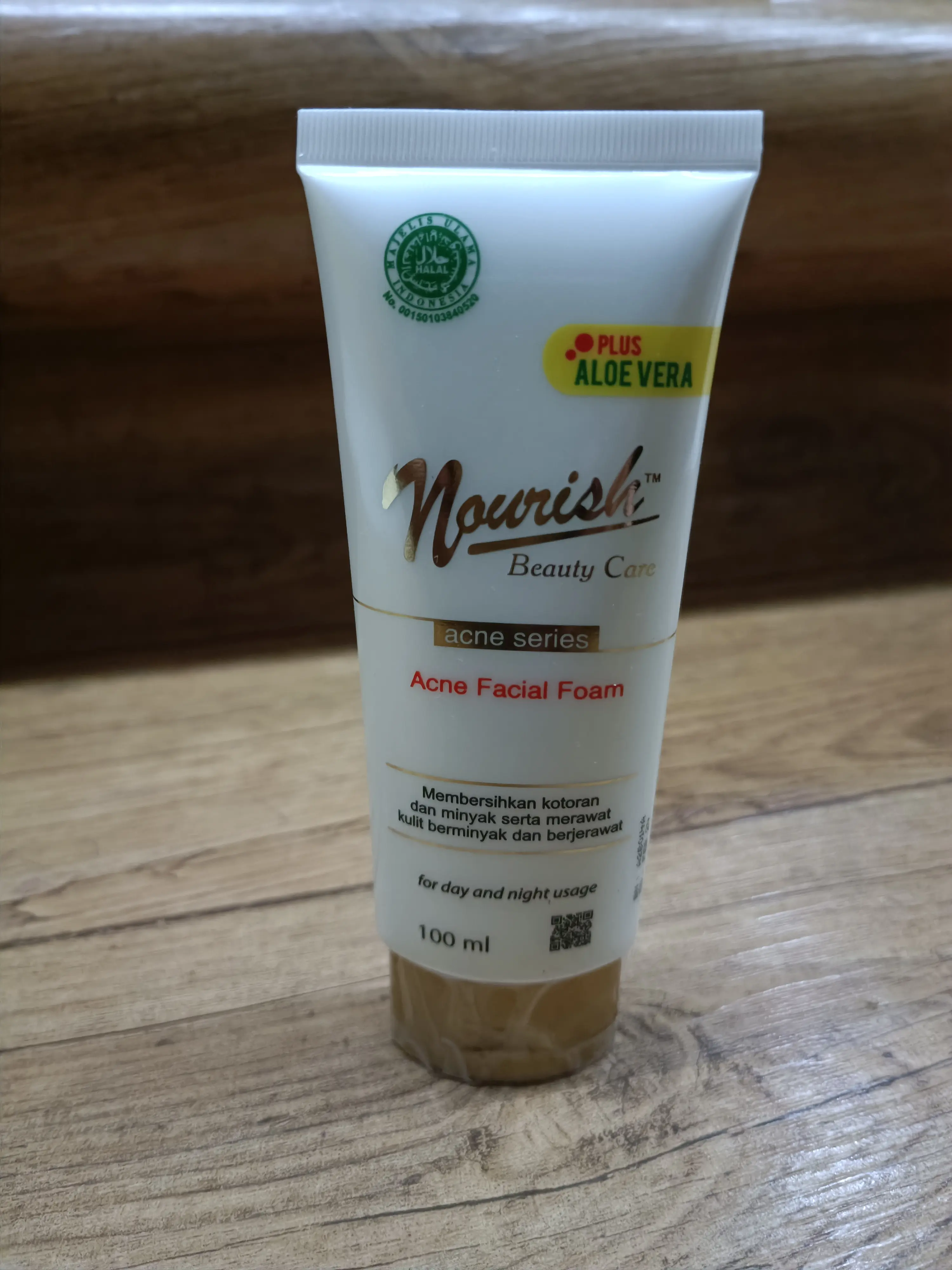 Nourish Beauty Care Acne Facial Foam 100 ml anti jerawat, Sabun pembersih Kotoran muka Berjerawat dan kulit berminyak