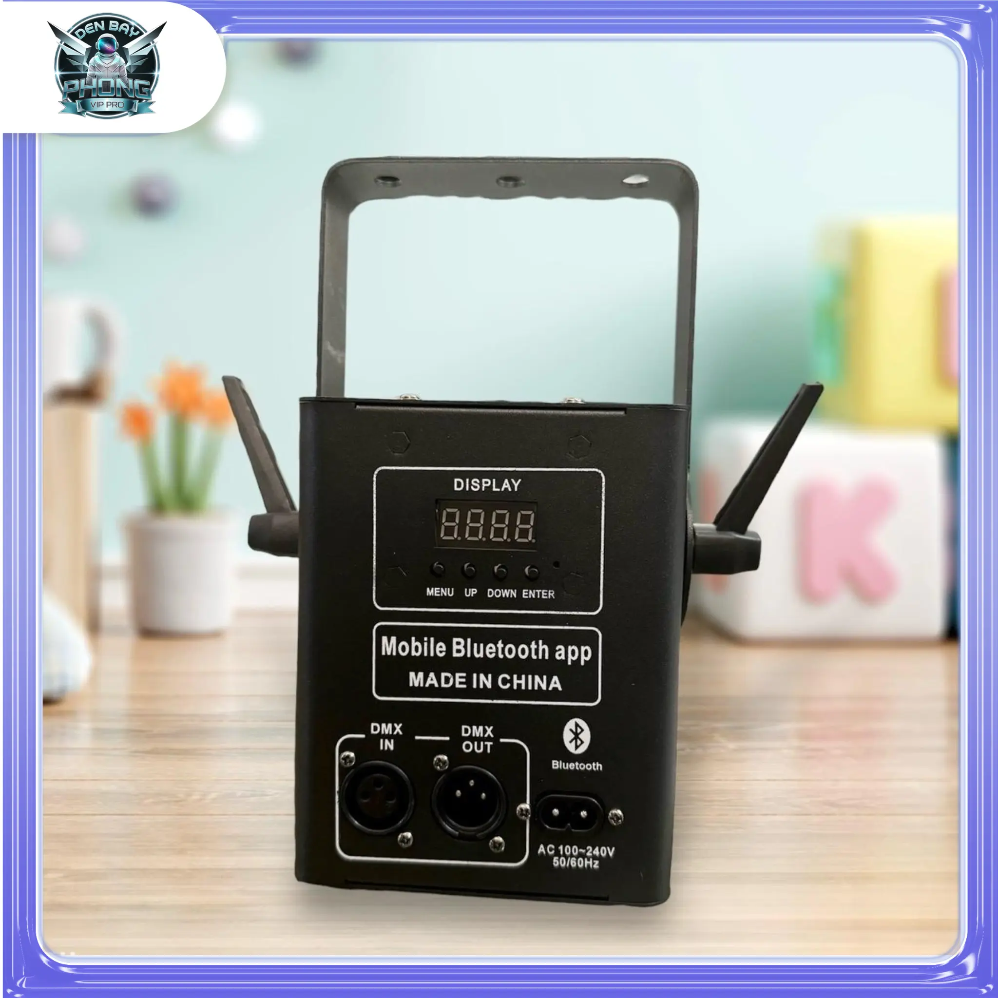Đèn Laser 1W (Viết Chữ, Vẽ Hình Bằng App Điện Thoại Di Động + DMX) Cảm Biến Âm Thanh. Sử dụng cho sân khấu sự kiện, dịp lễ Tết, đám cưới, tiệc, party, phòng trà, phòng hát, phòng karaoke…   Máy Chiếu