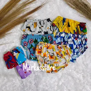 1 Kodi Isi 20Pcs Celana Dalam Anak Motif Katun Babydoll