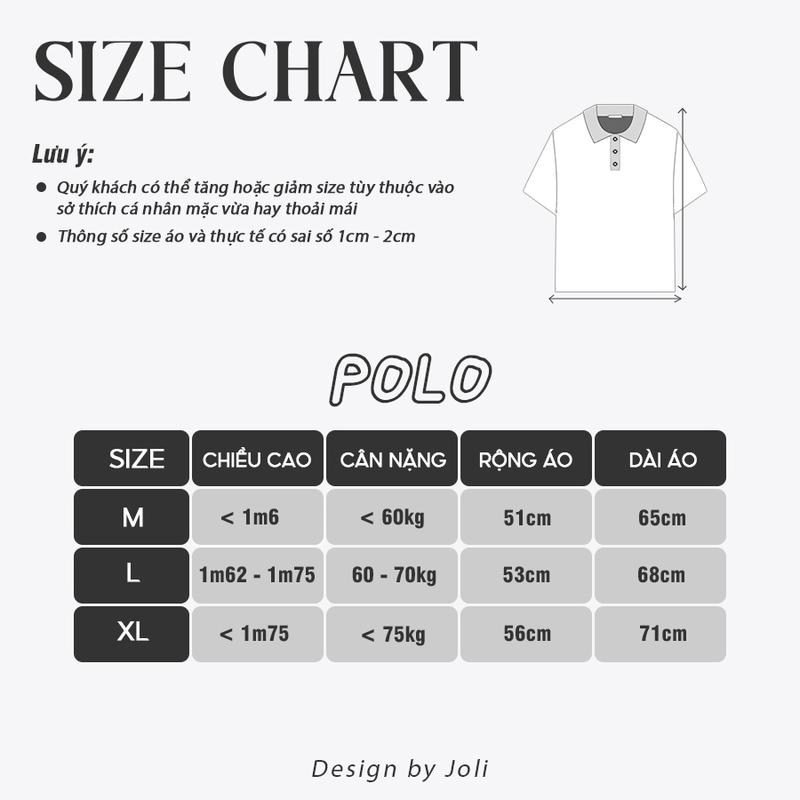 Product Introduction of Áo Polo Nữ, Polo Unisex By J Joli Trendy Mã PL Thỏ Nằm Form Rộng Tay Lỡ Cho Nam Nữ 0