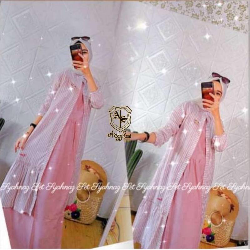 Product Introduction of Syahnaz Setelan Blazer by Angghean Wanita 6