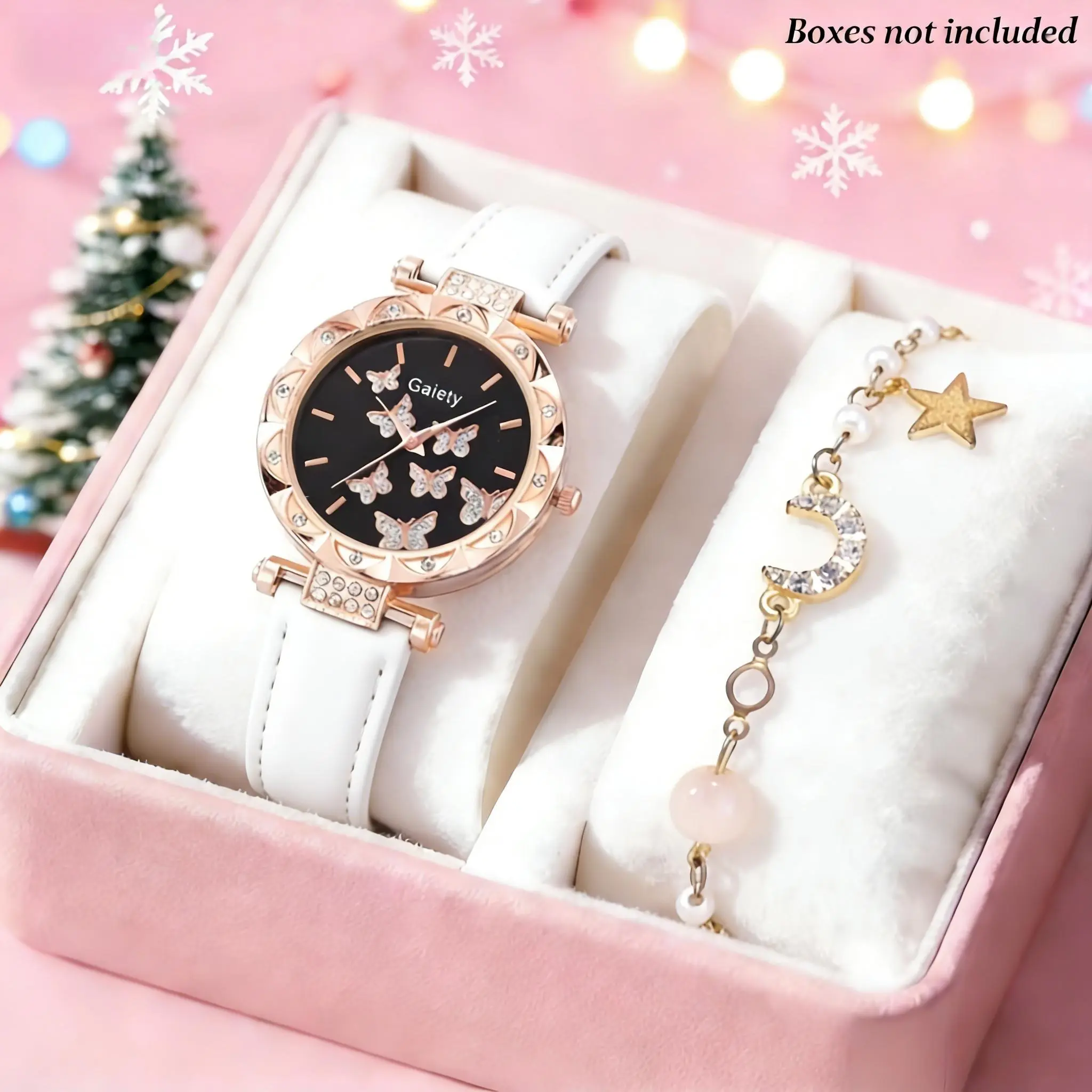 1#2PCS white set(no box)