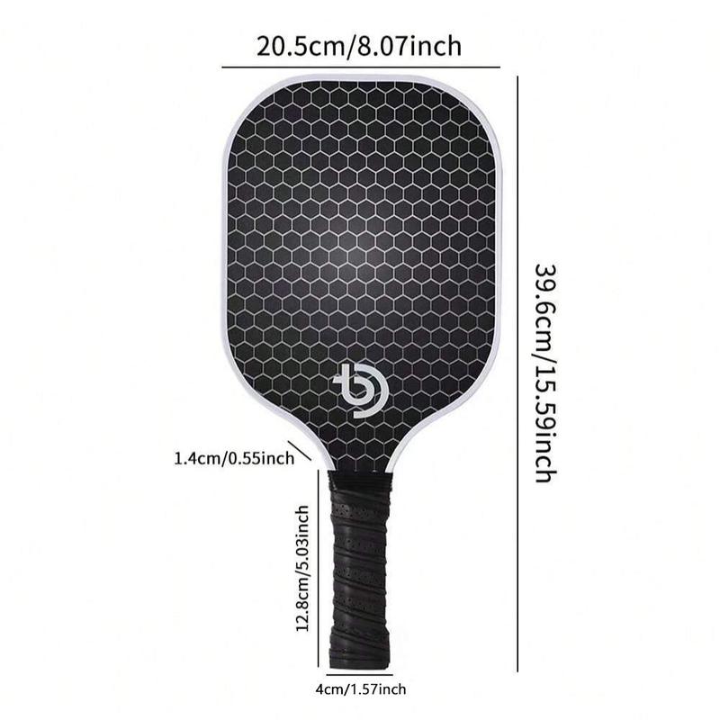 Product Introduction of Pickleball Set, 2 Counts Pickleball Racket & 4 Counts Pickleball & 1 Count Storage Bag, Professional Pickleball Equipment for Men & Women 1