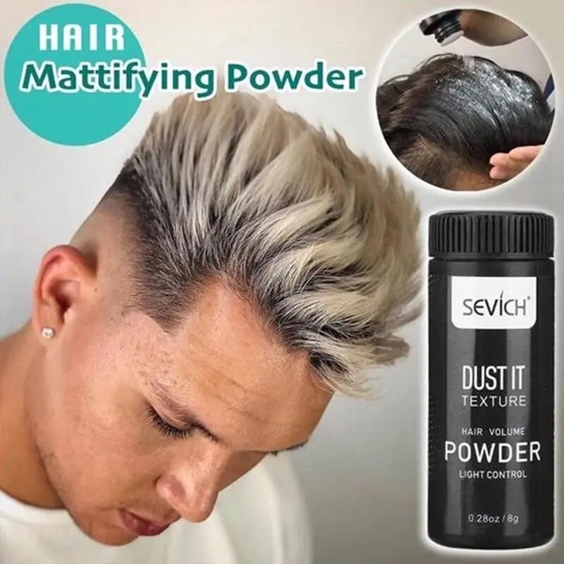 Bột Tóc Sevich, Tự Nhiên, Làm Phồng Tóc, Bột Lì, Unisex, Tạo Kiểu Tóc, Bột Bồng Bềnh Tươi Mới 1