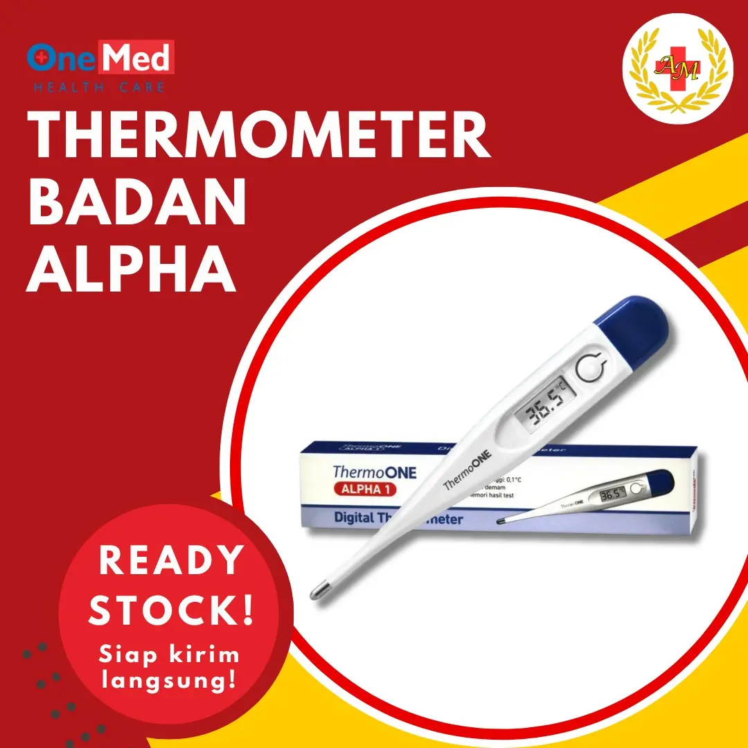 Ther mometer Ba dan Di gital Onemed Thermo One Alpha Termo meter
