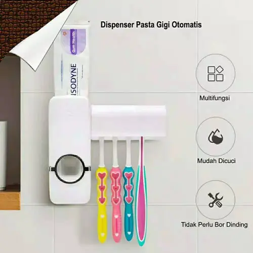 dispenser odol holder sikat gigi