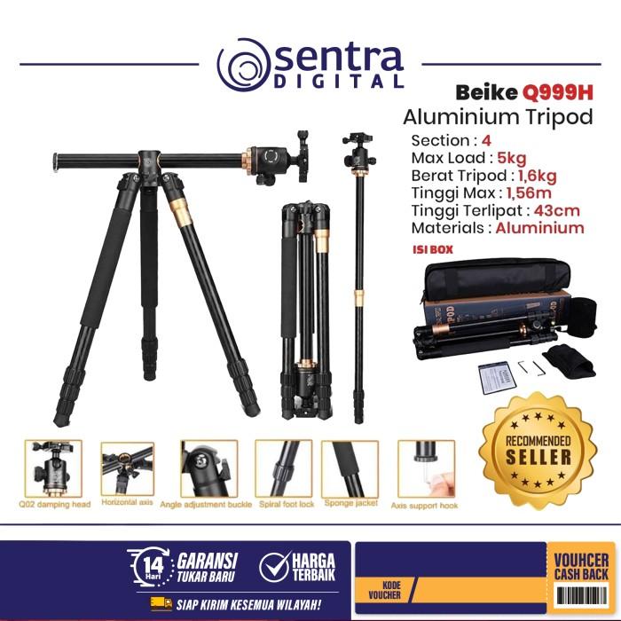Gambar Beike Professional Tripod Q999 dari Sentra Digital Kota Surabaya 3 Tokopedia