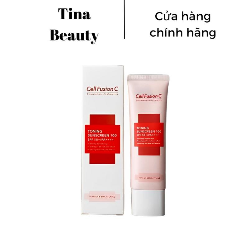 Kem Chống nắng Cell Hồng Hàn Quốc hộp 50ml Sunscreen Skincare