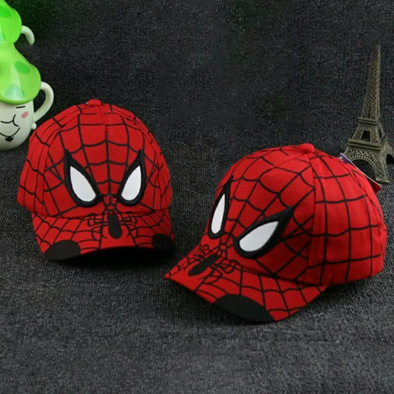 TOPI BASEBALL ANAK TOPI ANAK SPIDERMAN TOPI SNAPBACK KARAKTER ANAK BORDIR USIA 2-10 TAHUN