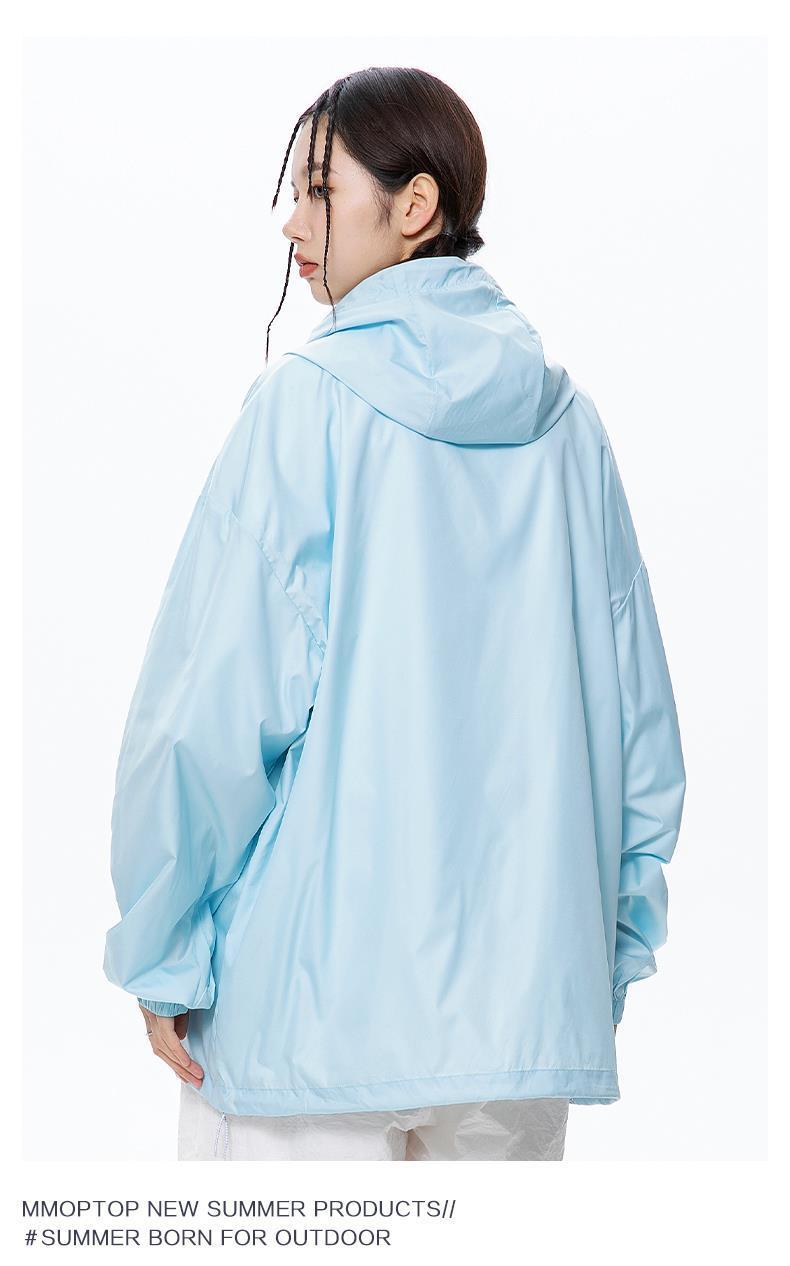 Product Introduction of [rashguardwomen]Summer Cool Skin Jacket UPF50+ Thin Sun Protection Jacket Unisex Casual Sun Protection Coat Men's Trendy 12[Women's sunscreen clothing] 19